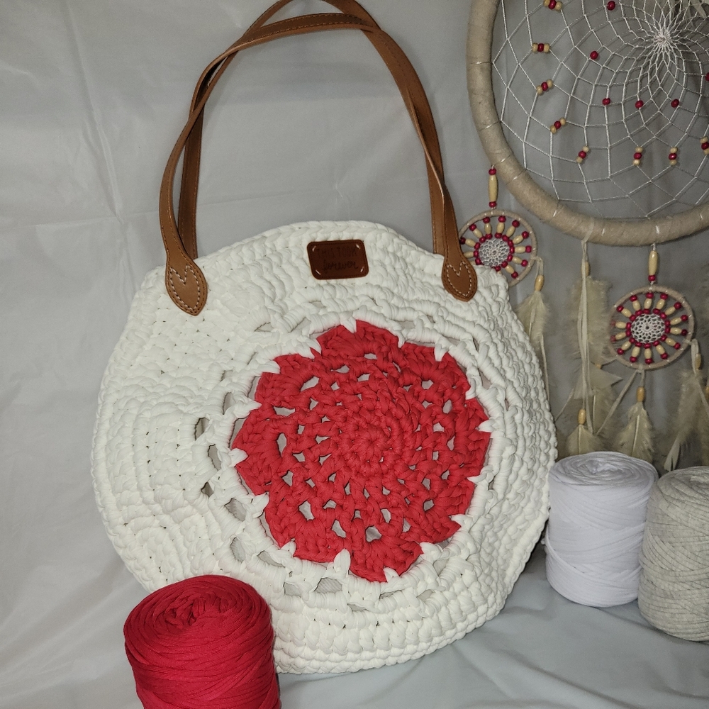Large Crochet Bag - Picture 3 of 6